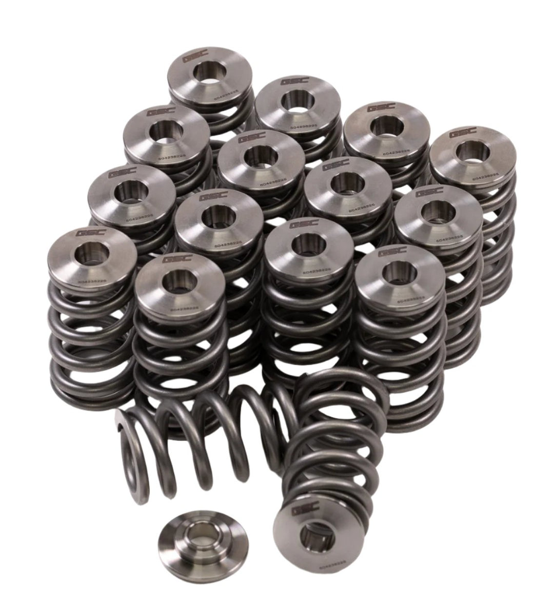 GSC Power-Division Beehive Spring set with Titanium Retainer for the Hyundai G4KF Theta Motor Vehicle Engine Parts GSC POWER DIVISION