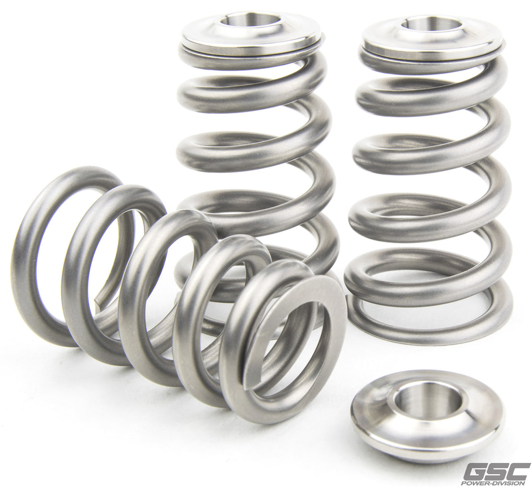 GSC Power-Division 2JZ EXTREME Titanuium Conical Spring Kit (w/seats) Motor Vehicle Engine Parts GSC POWER DIVISION
