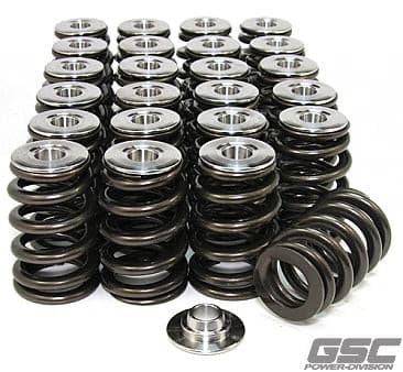 GSC Power Division Beehive Valve Spring with Ti Retainer for the Toyota 2JZ.