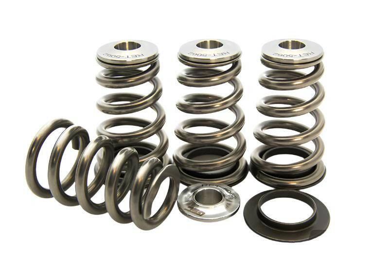 GSC Power-Division High Pressure Single Conical Valve Spring and Ti Retainer kit 4B11T Motor Vehicle Engine Parts GSC POWER DIVISION   