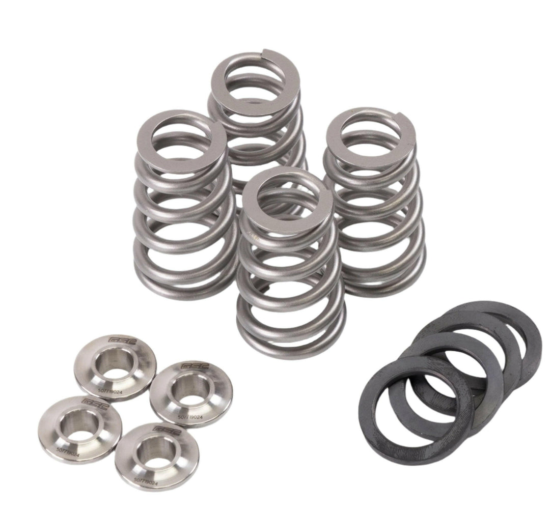 GSC Power-Division High Lift High Pressure CONICAL Valve Spring with Ti Retainer for TB48 (W/SEATS) Motor Vehicle Engine Parts GSC POWER DIVISION