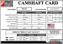 GSC Power-Division Billet R2 camshaft set for Nissan RB26DETT Motor Vehicle Engine Parts GSC POWER DIVISION