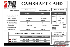 GSC Power Division Billet S2 camshaft set for Nissan VR38DETT GT-R Motor Vehicle Engine Parts GSC POWER DIVISION