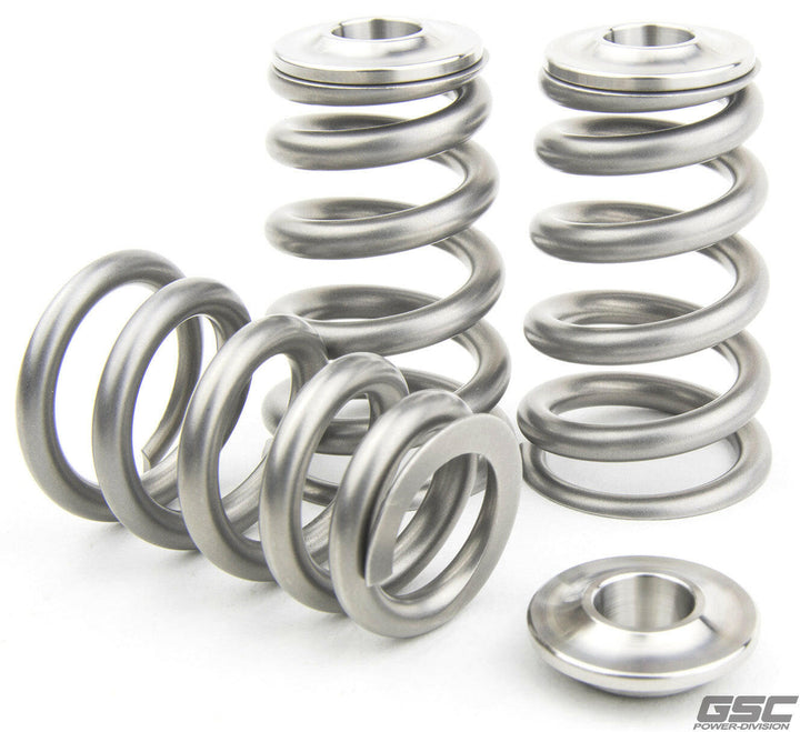 GSC Power-Division CONICAL Valve Spring with Ti Retainer for the Subaru EZ36 Motor Vehicle Engine Parts GSC POWER DIVISION