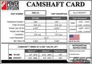GSC Power Division Billet S1 camshaft set for Nissan RB26DETT.