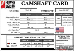 GSC Power Division Billet S2 camshaft set for Nissan RB26DETT Motor Vehicle Engine Parts GSC POWER DIVISION
