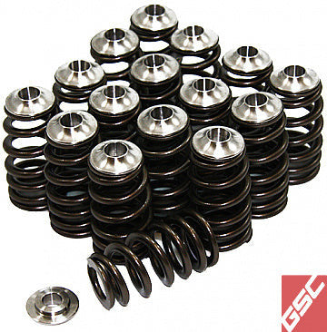 GSC Power-Division Beehive Spring Set with Titanium Retainer for all 4G63s.