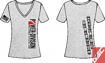 GSC Power-Division Camshaft Women's Tee.
